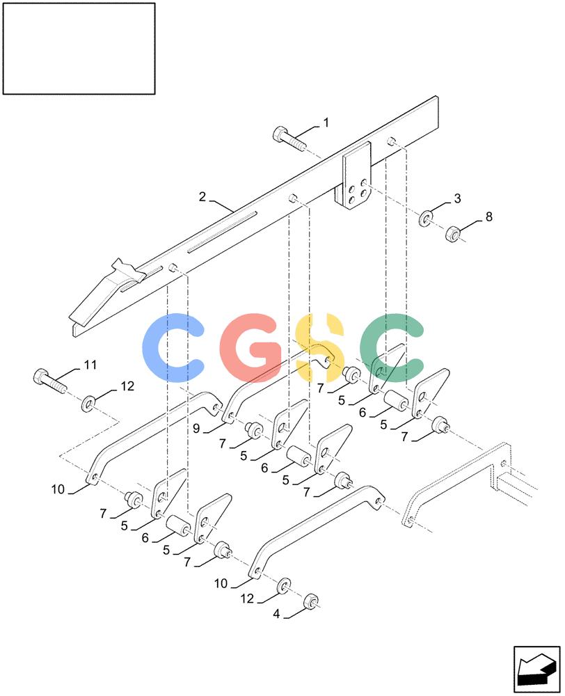 凯斯零件查询(LBX432S) - BIG RECTANGULAR BALER (3/03-12/08) (18.84067287[02]) - DIA : BALE EJECT KIT Case Agriculture