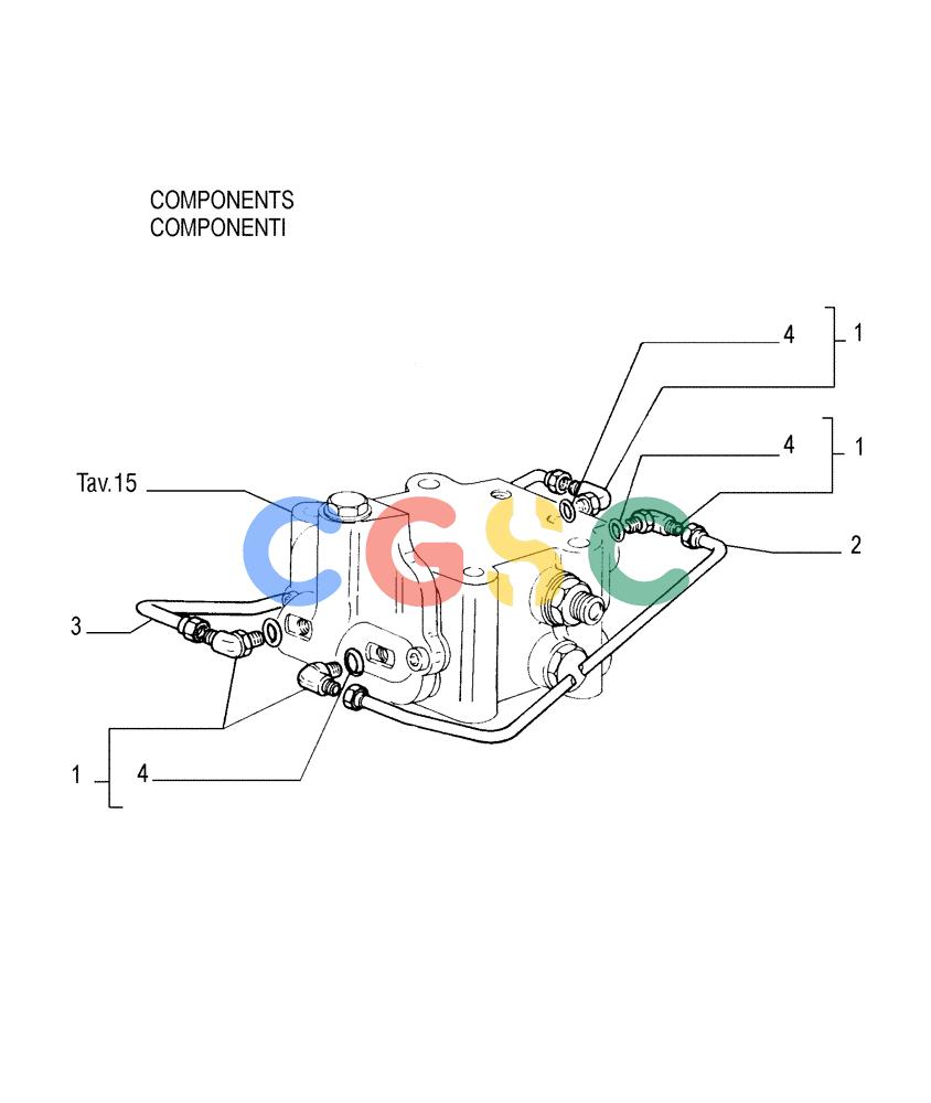 纽荷兰零件查询(FL145) - CRAWLER LOADER (N.A. VERSION) (11/98-) (1.277[17]) - REAR TRANSMISSION - CONTROL VALVE New Holland Constructuion