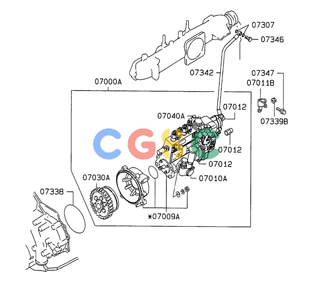 神钢零件查询(SK160LC-6E) - DYNAMIC ACERA EXCAVATOR 08/2004 ASN YM03U0523 (8/04-12/07) (09-021 ) - FUEL INJECTION PUMP GENERAL Kobelco