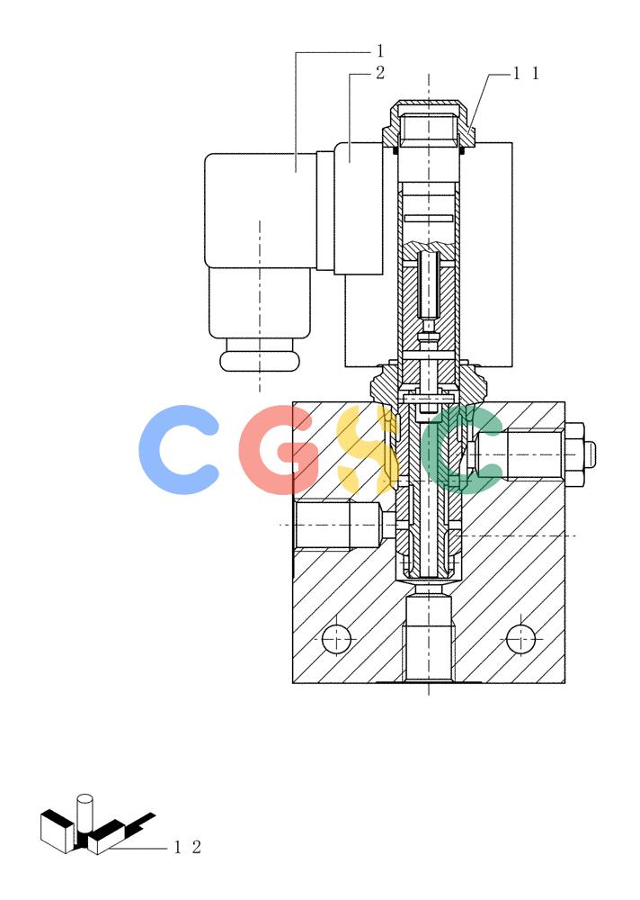 纽荷兰零件查询(FD80) - CRAWLER DOZER (1/98-) (2.332[03]) - POWER VALVES New Holland Constructuion