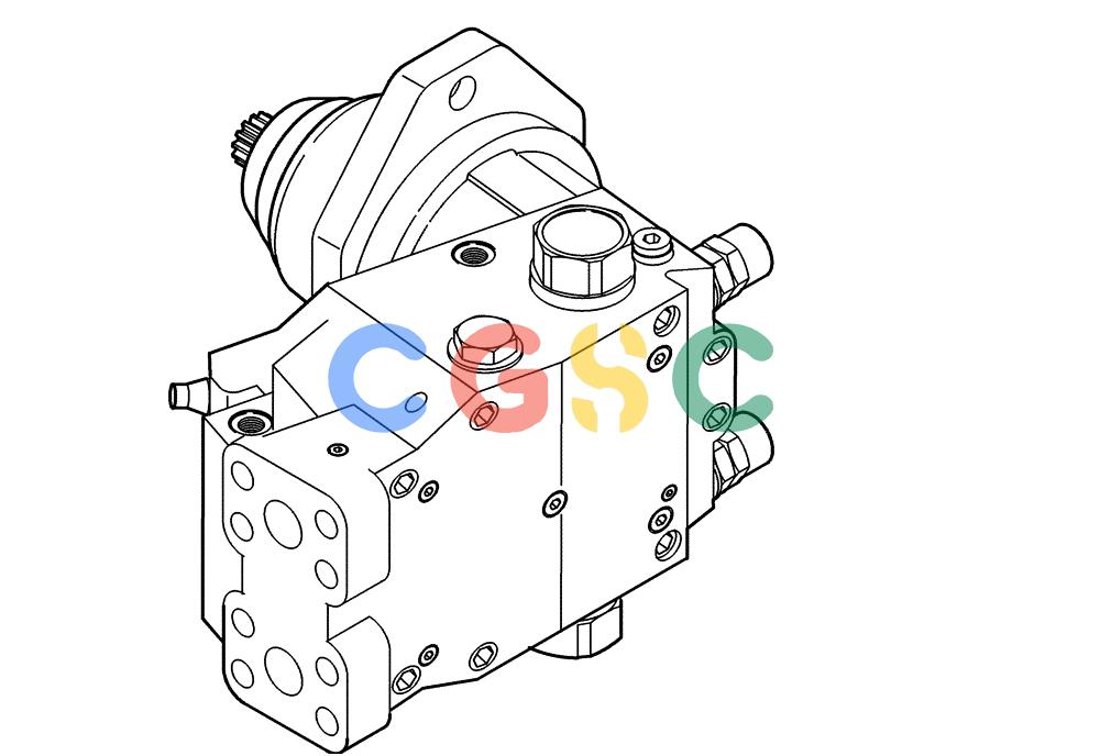 纽荷兰零件查询(EC450) - CRAWLER EXCAVATOR (SN: 750001-UP) (11/99-) (22.100[002]) - MOTOR INSTALL.MATERIAL (S/N 750002-UP) New Holland Constructuion