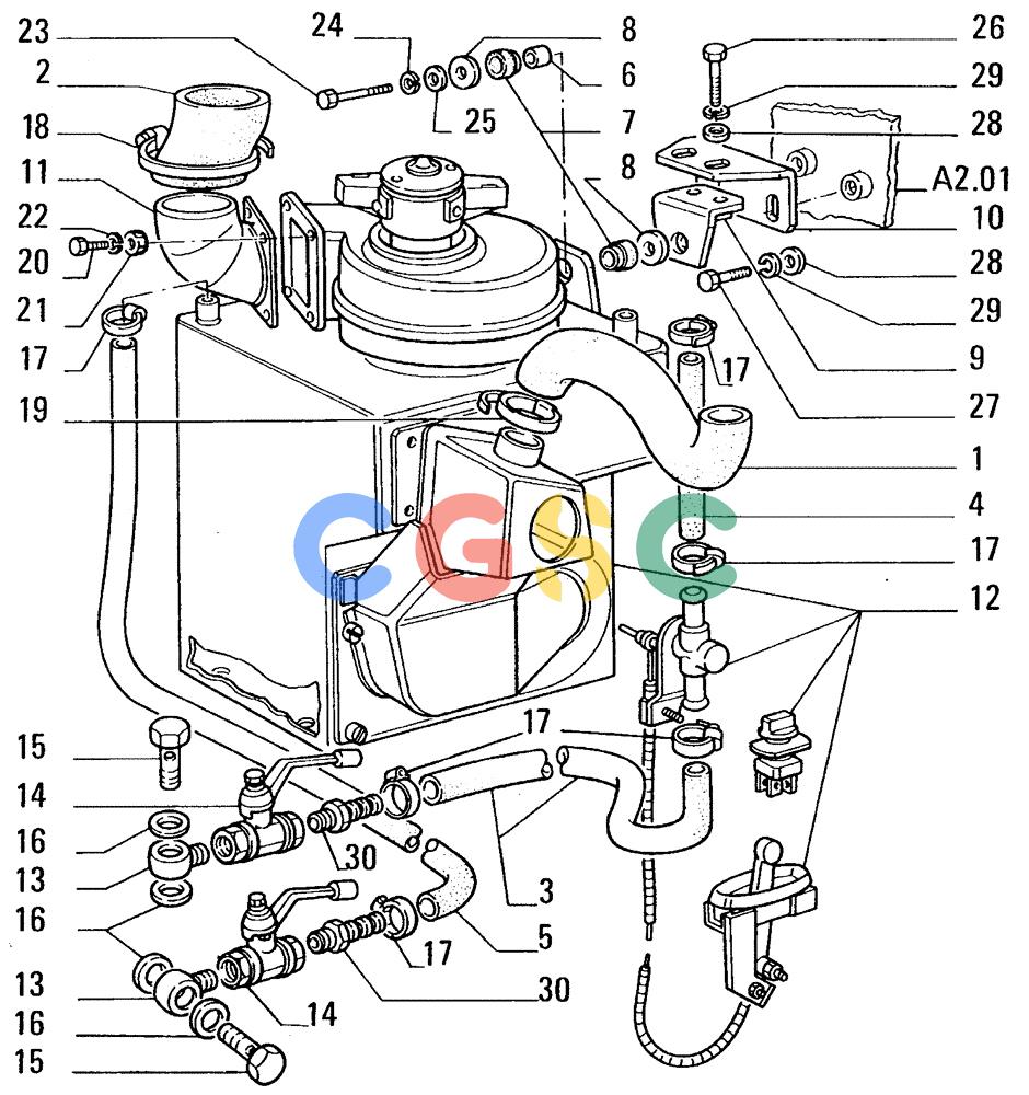 纽荷兰零件查询(FL14E) - CRAWLER LOADER (E1.01[001]) - VENTILATION AND HEATING SYSTEM (Jun 1 2009 2:51PM) New Holland Constructuion