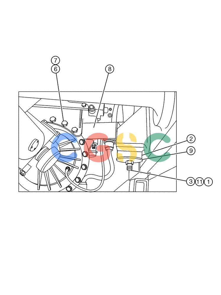凯斯零件查询(4375) - TITAN FLOATER (5/98-8/99) (03-002[02]) - TRANSMISSION MOUNTING Case Agriculture