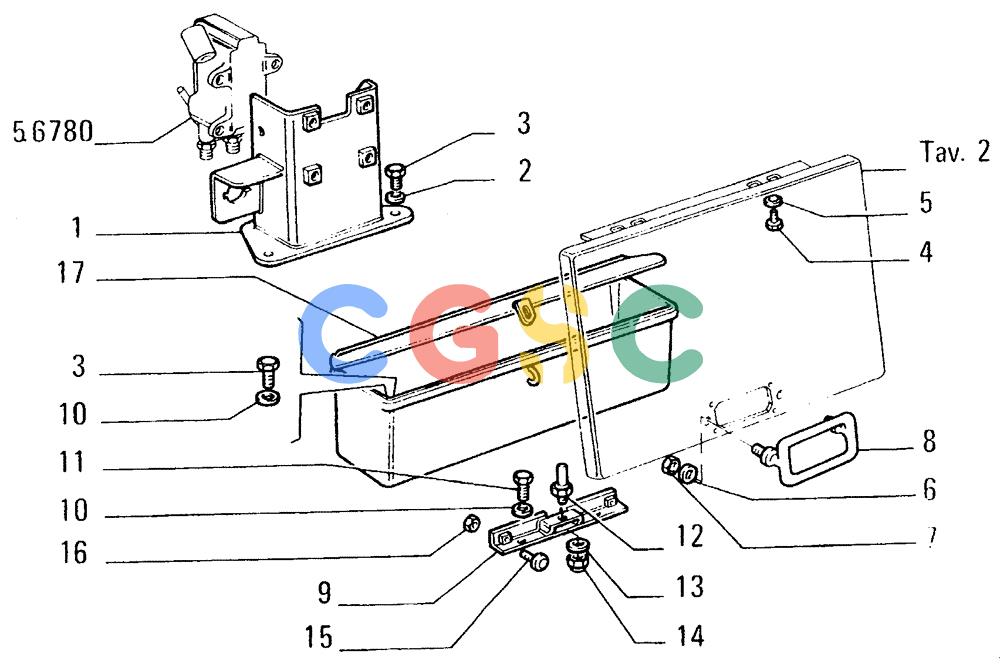 纽荷兰零件查询(FD14E) - CRAWLER DOZER (5.6450[003]) - FRAME-OPERATORS COMPARTMENT New Holland Constructuion