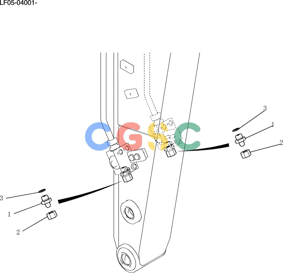 纽荷兰零件查询(E80BMSR) - CRAWLER EXCAVATOR ASN LF05-04001 - (N8TA18060) (910-60-1[1]) - CONNECTOR ASSY New Holland Constructuion