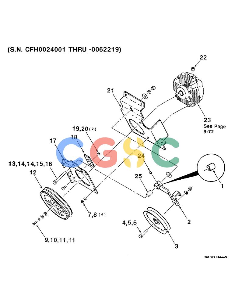 凯斯零件查询(8530) - CASE IH RECTANGULAR BALER (1/88-12/99) (9-70) - HYDRAULIC PUMP AND CLUTCH ASSEMBLY (RADIAL PISTON), (S.N. CFH0024001 THRU CFH0062219) Case Agriculture