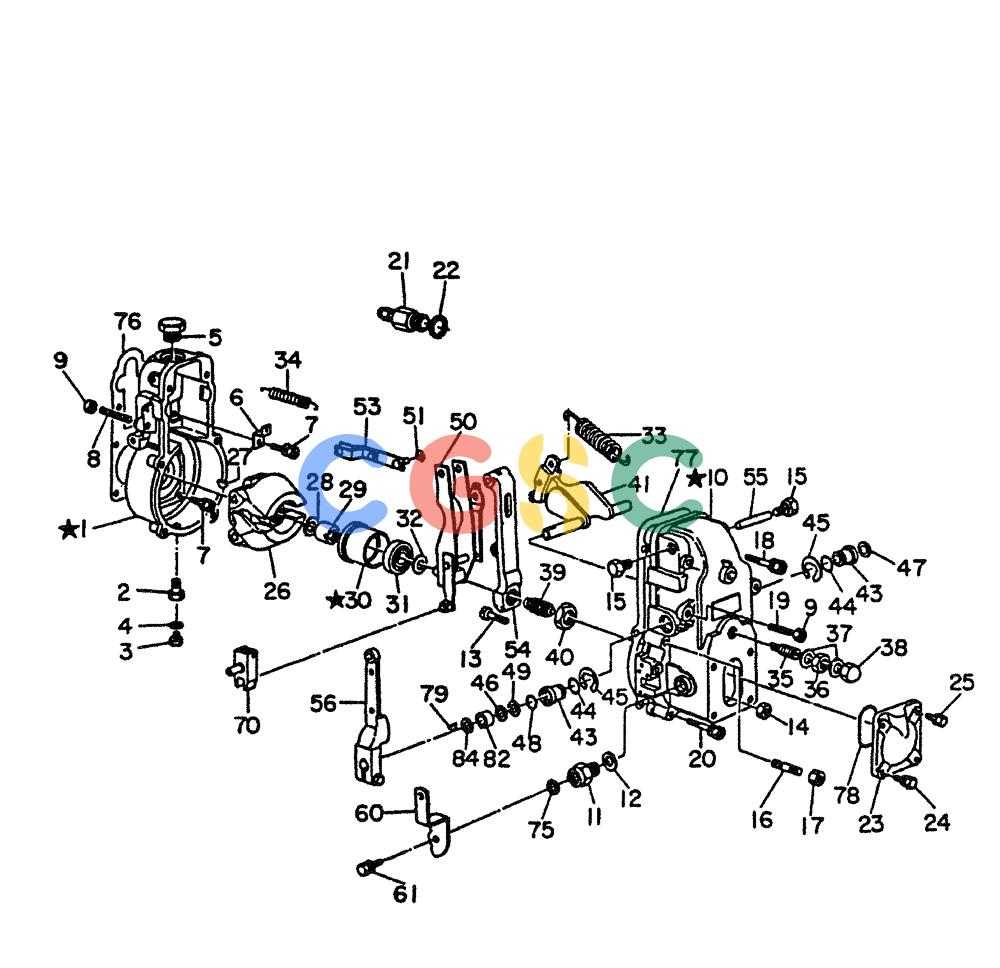 神钢零件查询(PE6T04) - NISSAN DIESEL ENGINE - LK900 & LK700A W/TURBO (1/03-12/06) (05-006) - GOVERNOR, (INNER PARTS) Kobelco