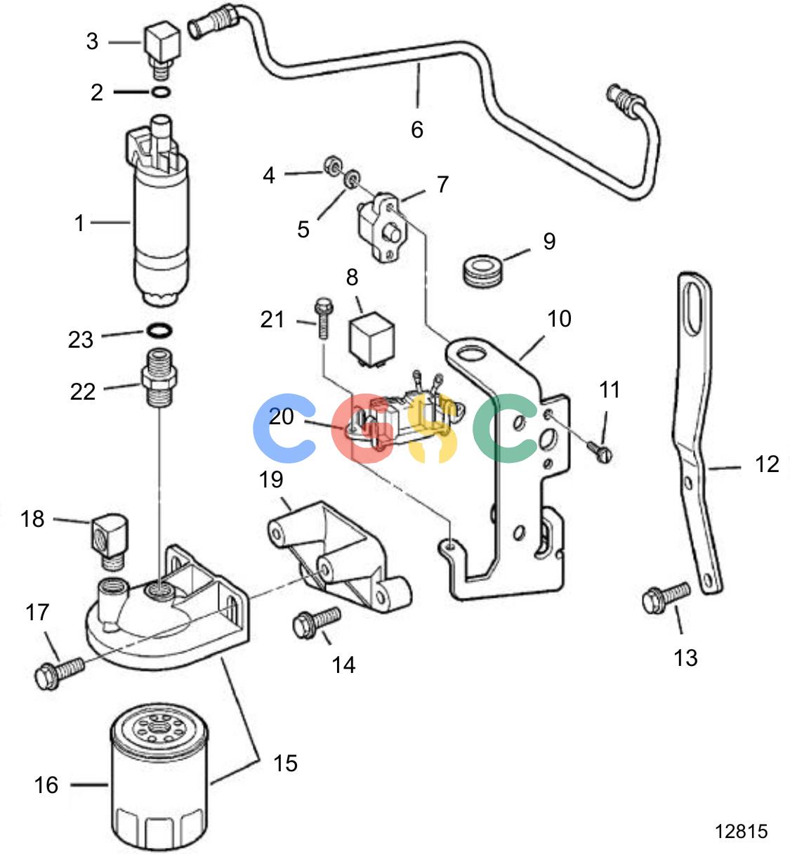 沃尔沃零件查询5.0GLPBYC; 5.0GiPBYCCE; 5.7GSPBYC; 5.7GSIPBYCCEFuel SystemFuel Pump and FilterEPC Volvo Penta Parts catalog