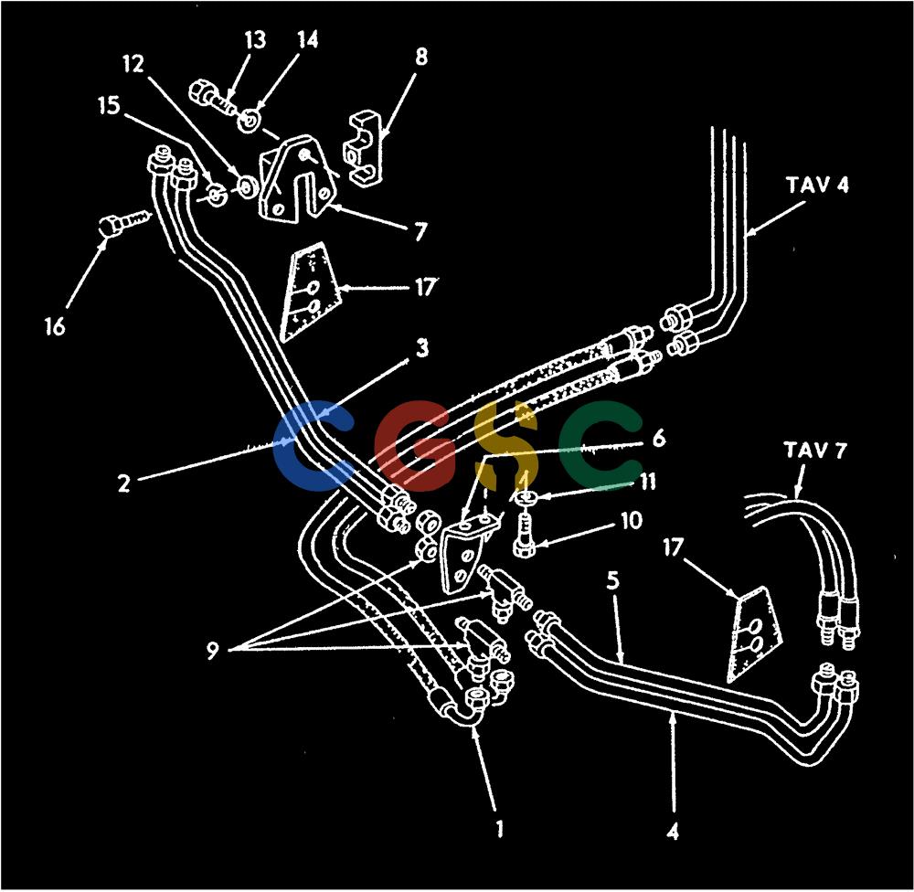 纽荷兰零件查询(FL14E) - CRAWLER LOADER (E3.02[006]) - HYDRAULIC SYSTEM New Holland Constructuion