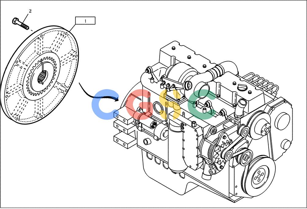 纽荷兰零件查询(EC270) - CRAWLER EXCAVATOR (7/00-) (17.100[001]) - COUPLING/CLUTCH INSTALL.MATERIAL (S/N 727002-UP) New Holland Constructuion