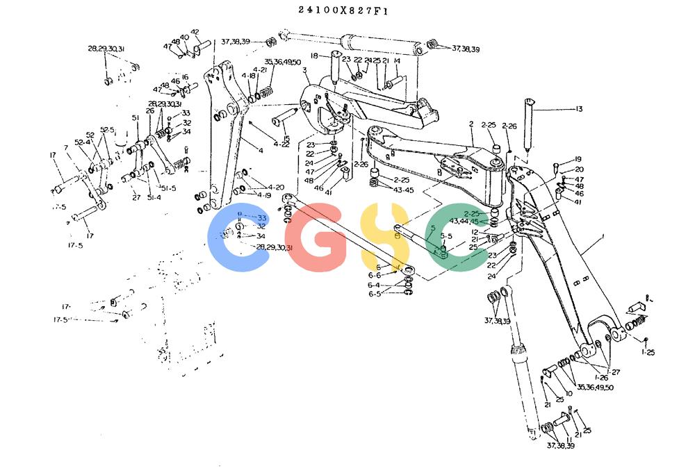 神钢零件查询(K903A) - EXCAVATOR BTW K2748 - K3928 (1/76-12/03) (11-002) - OPTIONAL PARTS Kobelco