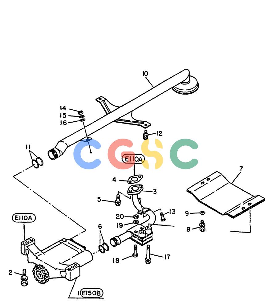 神钢零件查询(PE6T04) - NISSAN DIESEL ENGINE - LK900 & LK700A W/TURBO (1/03-12/06) (04-001[02]) - PUMP-OIL, (FITTING PARTS) Kobelco