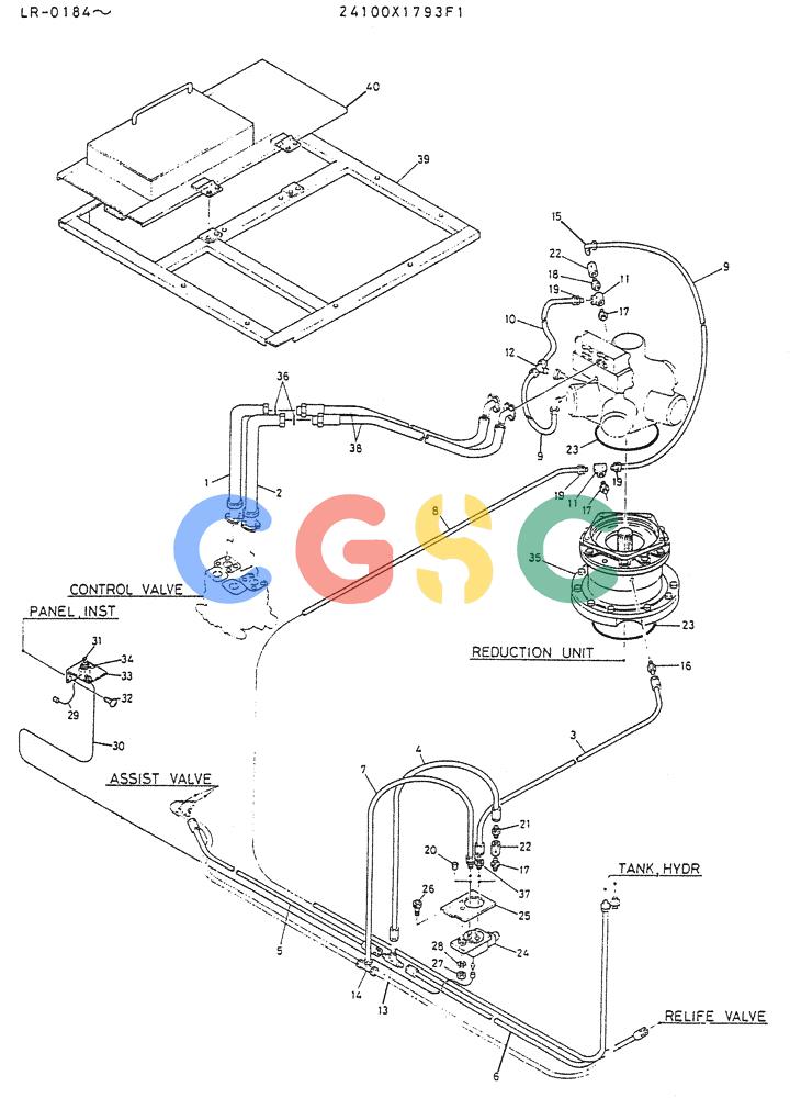 神钢零件查询(K914) - EXCAVATOR ASN LR-0143 (1/79-12/03) (04-006) - BRAKE ASSY (FOR NEWZEALAND) Kobelco