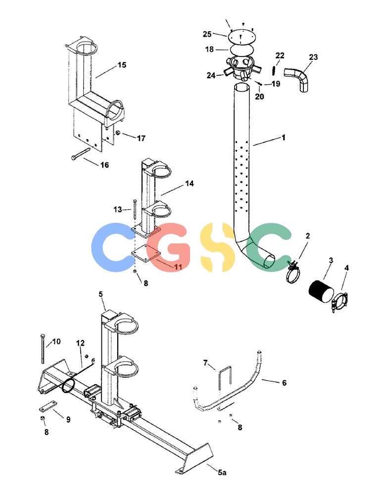 凯斯零件查询(3503) - CONCORD AIR SYSTEM (1/96-12/00) (F02) - PRIM. MANIFLD, TUBES AND STANDS, STND. BELL 1", 1-1/2', 2", 2-1/2" PORTS, SUPER BELL 1" AND 2" PORTS Case Agriculture