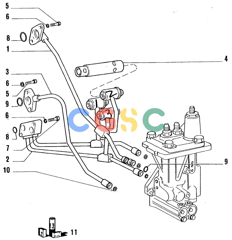 纽荷兰零件查询(FL14E) - CRAWLER LOADER (B2.01[006]) - TRANSMISSION New Holland Constructuion