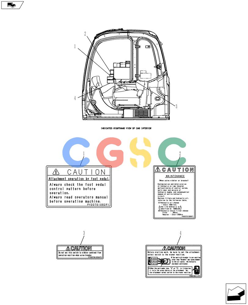 神钢零件查询(ED150-2) - BLADE RUNNER EXCAVATOR/DOZER ASN LH01-01001 (1/09-12/12) (06-003[00]) - NAME PLATE INSTALLATION Kobelco