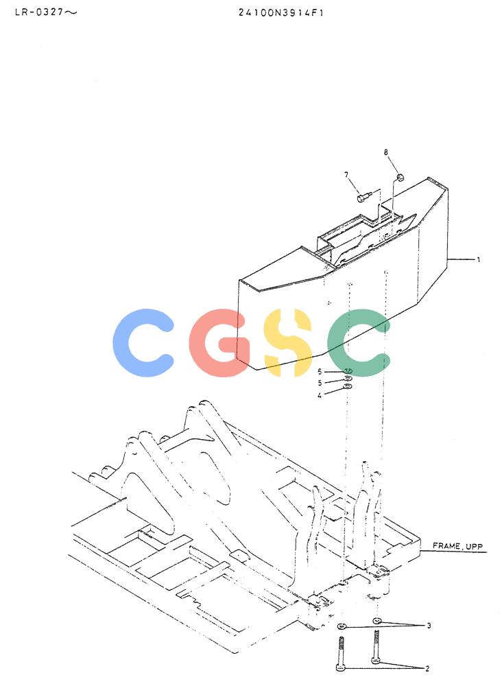 神钢零件查询(K914) - EXCAVATOR ASN LR-0143 (1/79-12/03) (08-027) - COUNTER-WEIGHT ASSY Kobelco