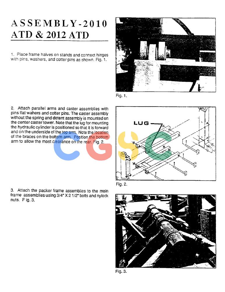 凯斯零件查询(2501) - CONCORD AIR SYSTEM (1/95-11/01) (09) - ASSEMBLY, 2010 ATD & 2012 ATD Case Agriculture