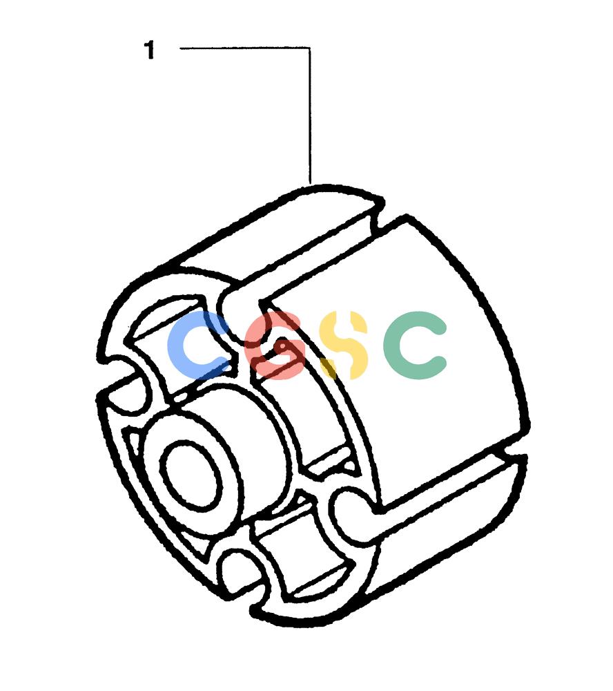 纽荷兰零件查询(DC100) - CRAWLER DOZER (N.A. VERSION) (4/00-) (0.345[04]) - SPACER - FAN DC70 - DC80 - DC100 New Holland Constructuion