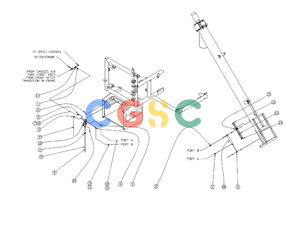 凯斯零件查询(438) - FLEX-AIR APPLICATOR - 1999 (2/99-3/03) (01-006) - 8" AUGER PNEUMATIC GROUP Case Agriculture