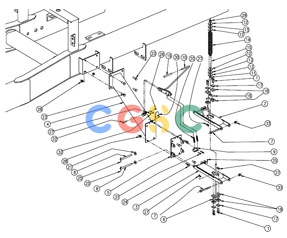 凯斯零件查询(438) - FLEX-AIR APPLICATOR - 2003 (3/03-10/03) (12-003) - INDUCTOR MOUNT GROUP Case Agriculture