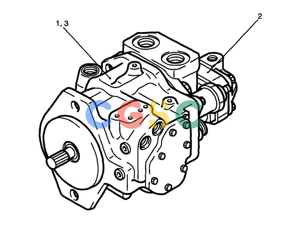 纽荷兰零件查询(E70) - MIDI CRAWLER EXCAVATOR (NA) (1/06-) (142) - PUMP ASSEMBLY New Holland Constructuion