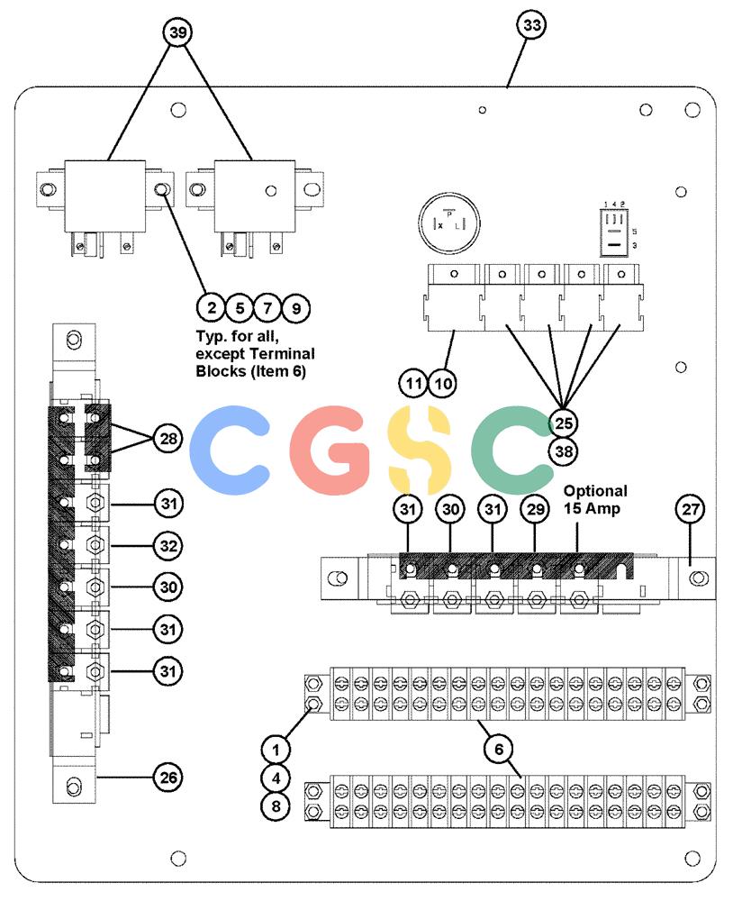凯斯零件查询(4375) - TITAN FLOATER (5/98-8/99) (08-002) - ELECTRICAL PANEL ASSEMBLY Case Agriculture