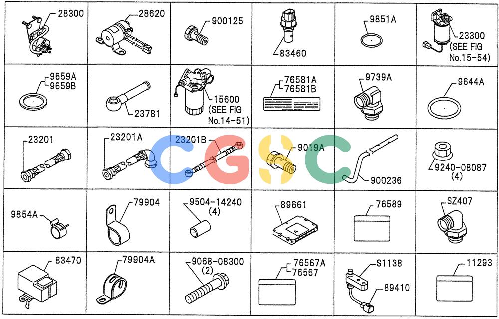 纽荷兰零件查询(E235BSRNLC) - CRAWLER EXCAVATOR ASN YU05-02001 (10-016) - ENGINE ACCESSORY PARTS New Holland Constructuion