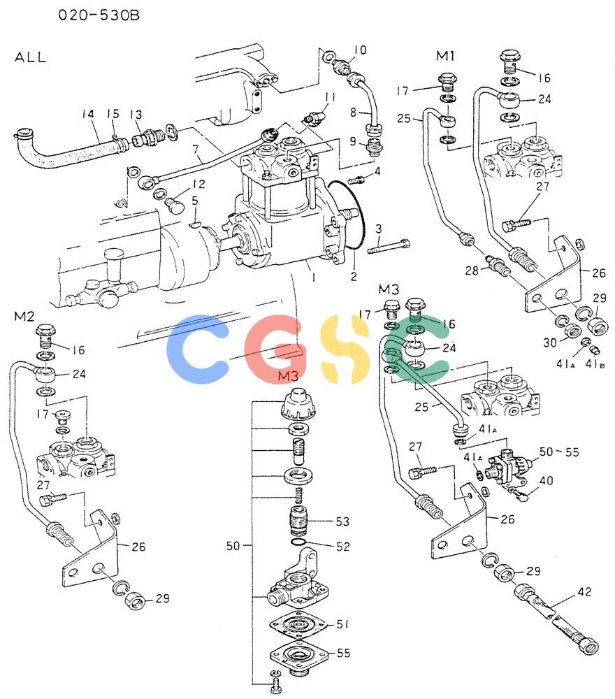 神钢零件查询(6D22CT) - MITSUBISHI DIESEL ENGINE - K909A, K910, K912 & K935 (1/76-12/06) (01-026) - AIR COMPRESSOR, GENERAL Kobelco