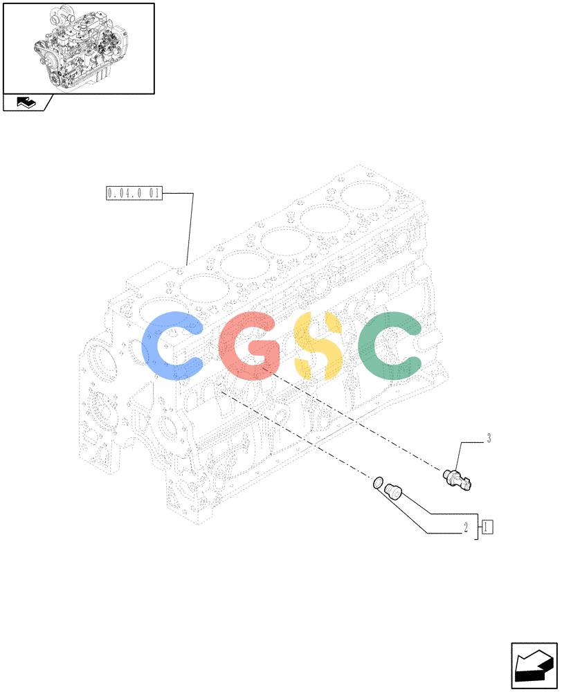 神钢零件查询(F4GE9684C J601) - ENGINE - 504360955 - 84152356 (1/13-) (0.27.2) - MOTOR SENSORS (2854946) Kobelco