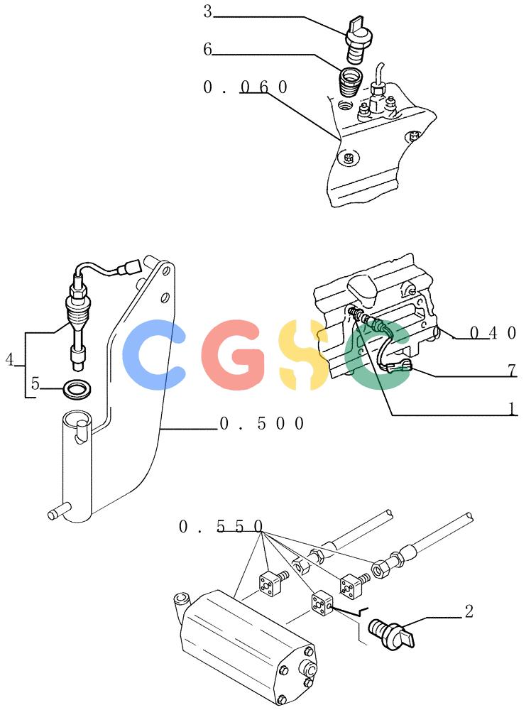 纽荷兰零件查询(FD145) - CRAWLER DOZER (N.A. VERSION) (10/98-) (6.712[06]) - ELECTRIC COMPONENTS New Holland Constructuion