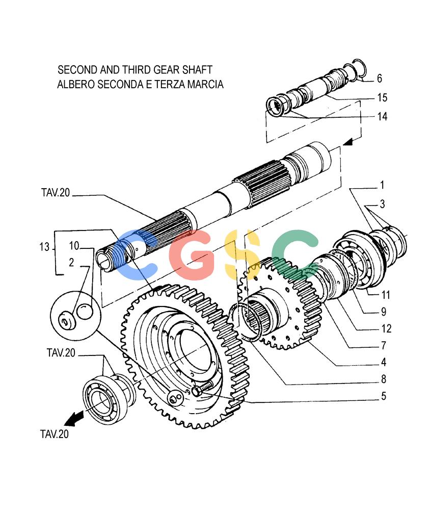 纽荷兰零件查询(FL145) - CRAWLER LOADER (N.A. VERSION) (11/98-) (1.211[21]) - TRANSMISSION - COMPONENTS New Holland Constructuion