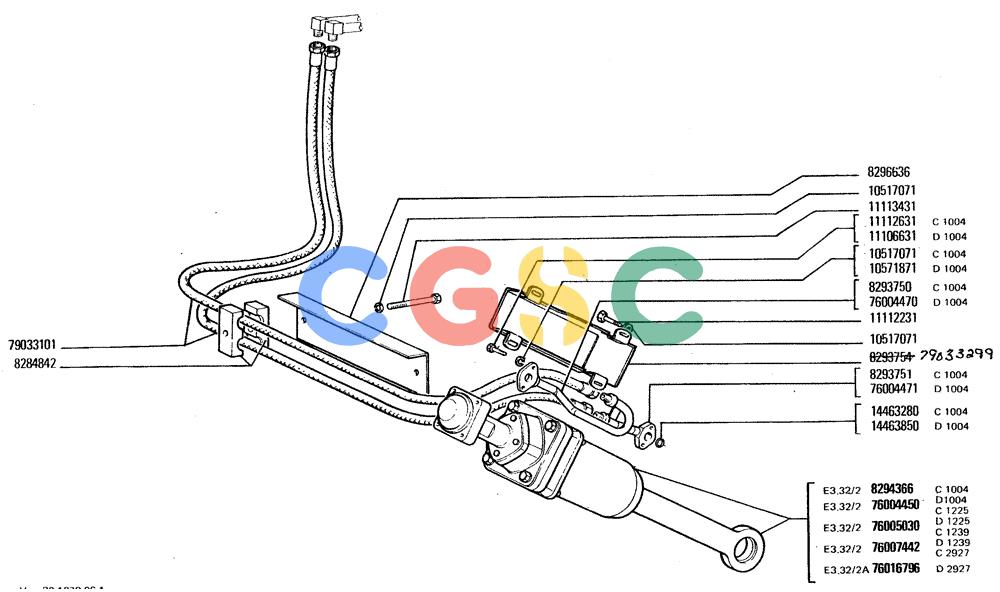 纽荷兰零件查询(FD20) - CRAWLER DOZER (E3.02/2[001]) - HYDRAULIC SYSTEM New Holland Constructuion