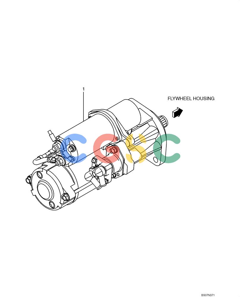 神钢零件查询(ED150) - BLADE RUNNER ACERA SR EXCAVATOR DOZER (TIER 3 ) ASN YL06-01201 (5/08-12/12) (09-31[00]) - STARTER ASSEMBLY (24V-5KW) (VA32G6600100) Kobelco
