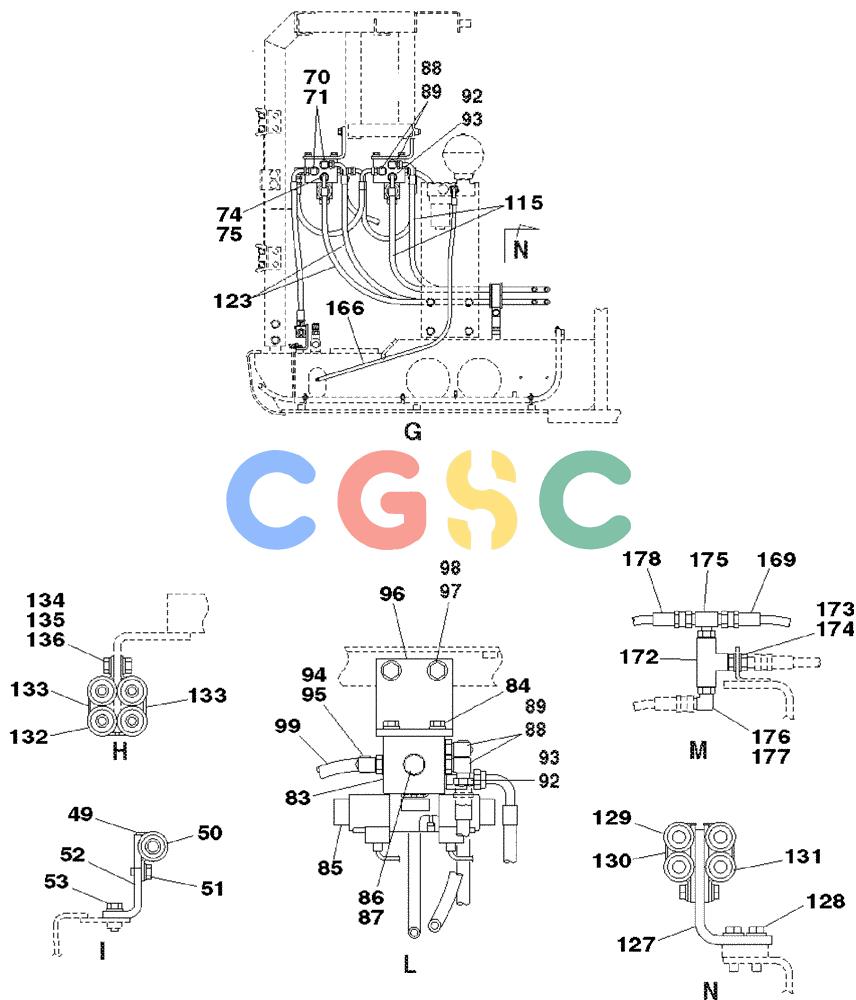 纽荷兰零件查询(E805) - CRAWLER EXCAVATOR (1/05-) (08-077-09[01]) - COUNTERWEIGHT REMOVAL SYSTEM New Holland Constructuion
