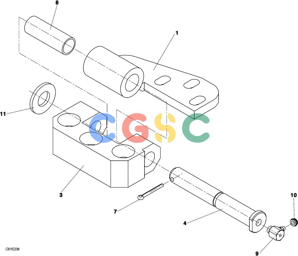 纽荷兰零件查询(CV900) - VIBRATORY ROLLER (9/01-) (12-025-01[01]) - ENGINE HOOD HINGES New Holland Constructuion