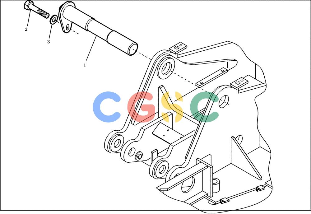 纽荷兰零件查询(EC350) - CRAWLER EXCAVATOR (2/00-) (01.670[001]) - BEARING BOOM (S/N 735003-UP) New Holland Constructuion