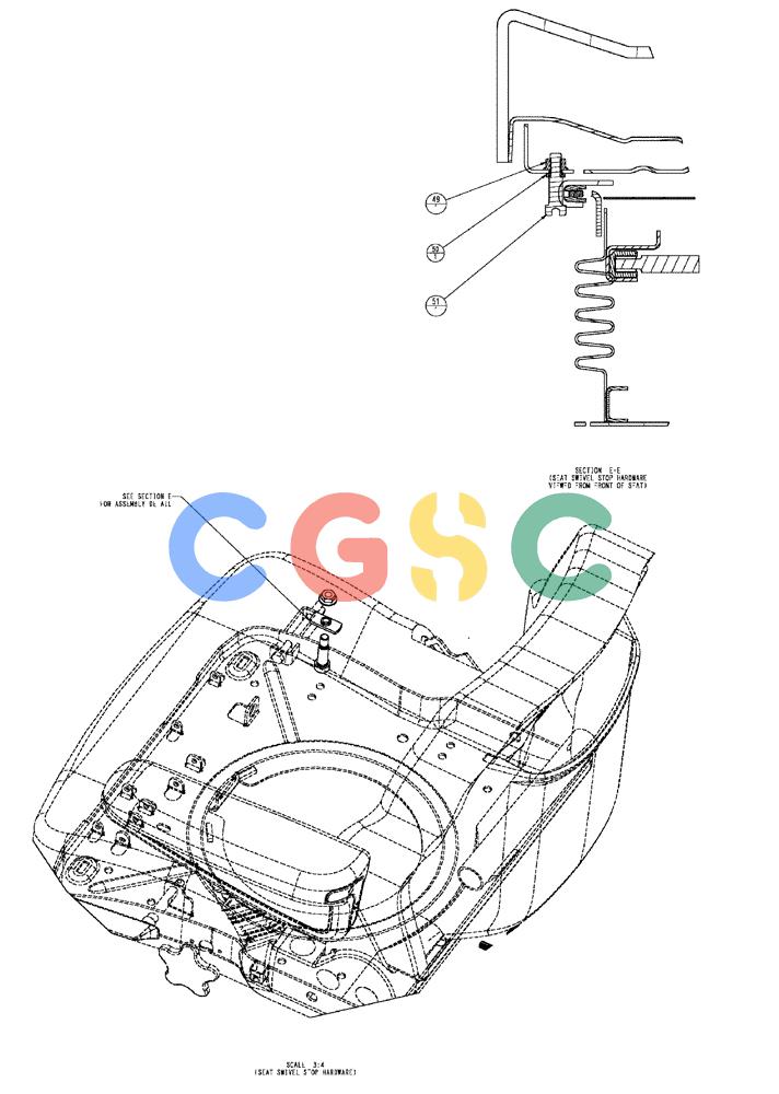 凯斯零件查询(FLX3510) - FLOATER (8/04-8/06) (01-016[05]) - INTERIOR TRIM, DELUXE Case Agriculture