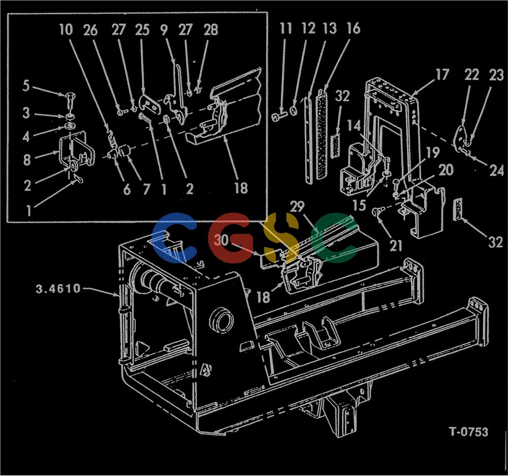 纽荷兰零件查询(FD14E) - CRAWLER DOZER (5.6010[003]) - HOODS (May 15 2009 8:18:00.1463 AM) New Holland Constructuion