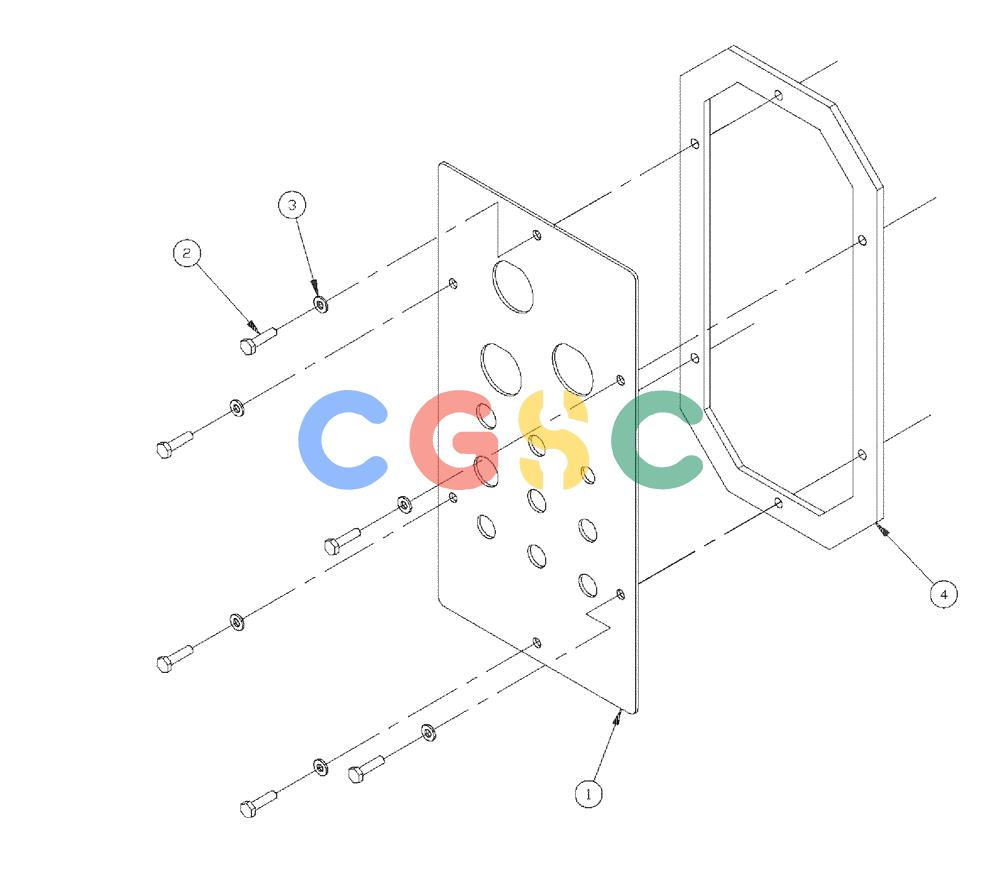 凯斯零件查询(438) - FLEX-AIR APPLICATOR - 1999 (2/99-3/03) (01-008) - BULKHEAD PANEL GROUP Case Agriculture