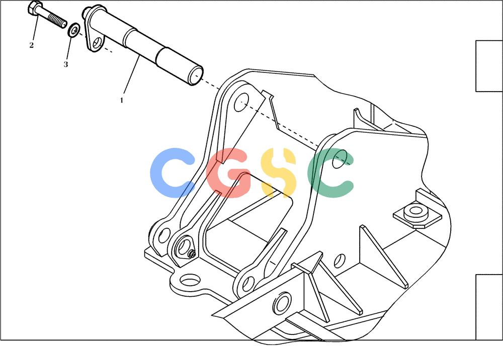 纽荷兰零件查询(EC240) - CRAWLER EXCAVATOR (5/00-) (01.670[001]) - BEARING BOOM (S/N 724002-UP) New Holland Constructuion