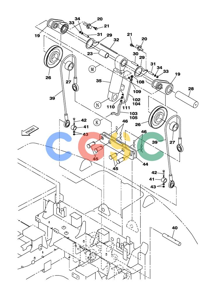 纽荷兰零件查询(E805) - CRAWLER EXCAVATOR TIER 3 (7/06-) (09-006-00[01]) - SELF-DETACHING COUNTERWEIGHT SYSTEM New Holland Constructuion