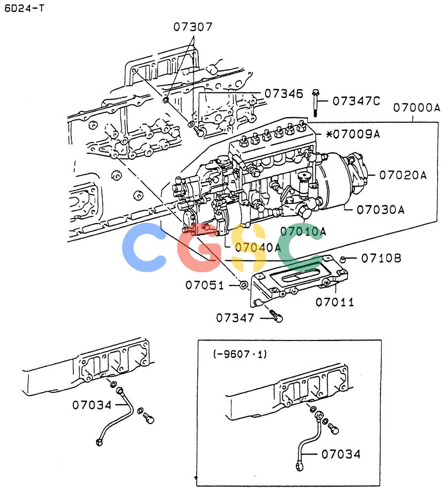 神钢零件查询(6D22-TC) - MITSUBISHI DIESL ENGINE - SK EXCAVATORS (1/06-12/06) (03-002[02]) - FUEL INJECTION PUMP GENERAL Kobelco
