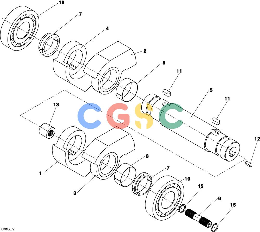 纽荷兰零件查询(CV900) - VIBRATORY ROLLER (9/01-) (12-012-00[01]) - VIBRATOR New Holland Constructuion
