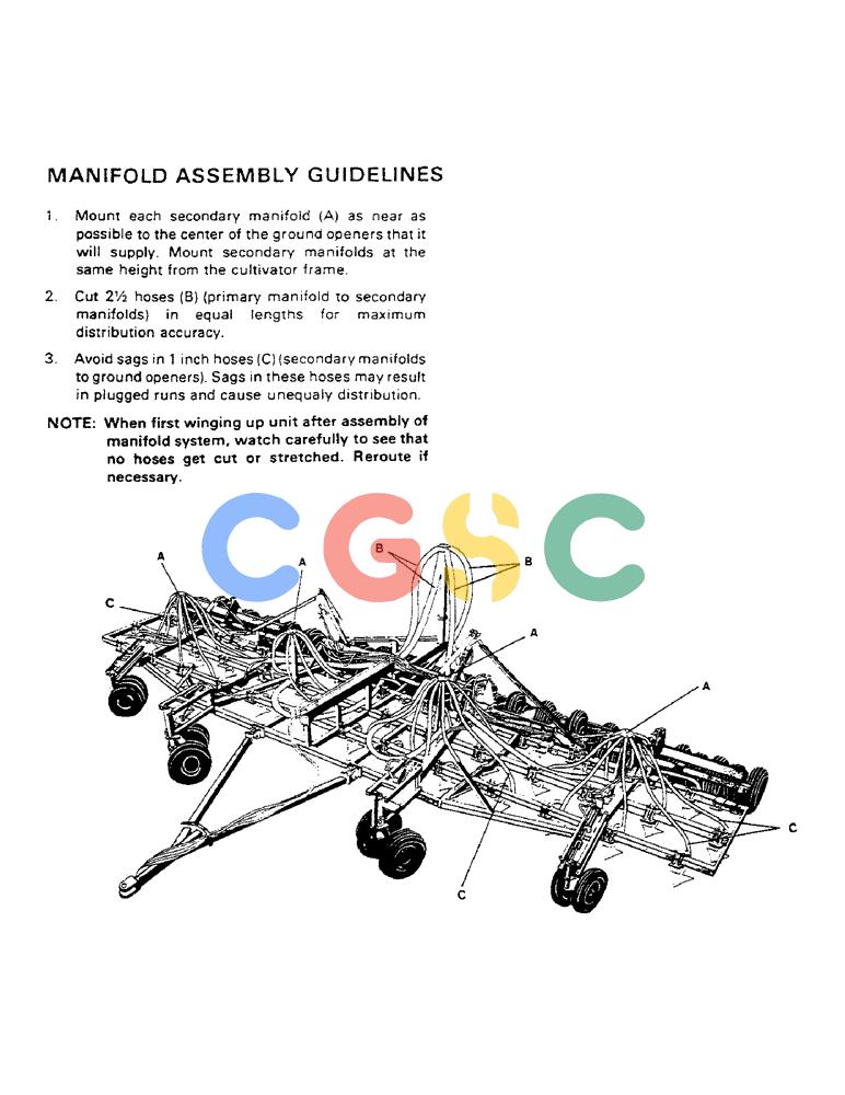 凯斯零件查询(1802) - CONCORD AIR SYSTEM (1/90-11/01) (27) - MANIFOLD ASSEMBLY GUIDELINES Case Agriculture