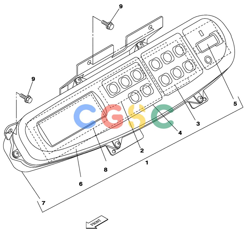 纽荷兰零件查询(E805) - CRAWLER EXCAVATOR TIER 3 (7/06-) (04-010-00[01]) - SIDE INSTRUMENT PANEL New Holland Constructuion
