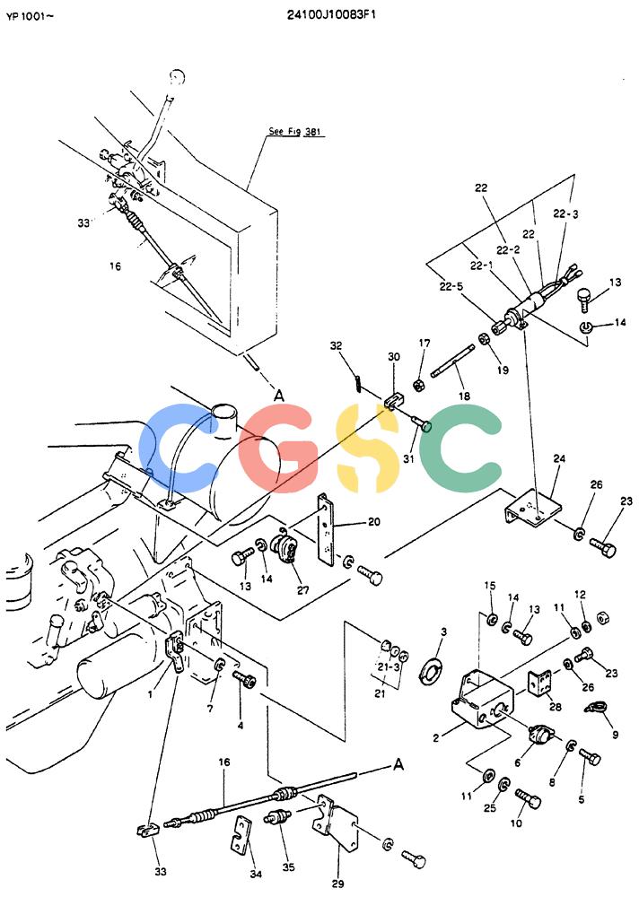 神钢零件查询(MD140BLC) - EXCAVATOR BTW YP1001 - YP1281 (1/80-12/06) (05-008) - CONTROL ASSY, ENGINE Kobelco