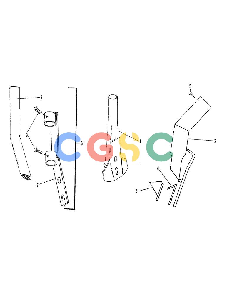 凯斯零件查询(1600) - CONCORD AIR SYSTEM (1/97-12/01) (26) - BOOTS Case Agriculture