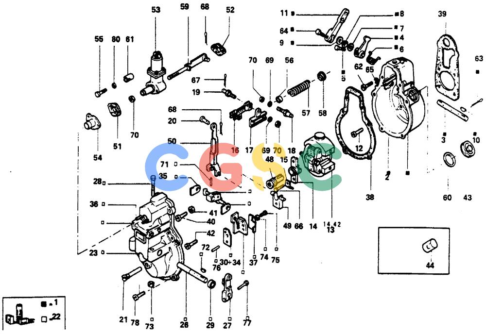纽荷兰零件查询(65B) - MOTORGRADERS (A2.34[001]) - SPEED GOVERNOR (COMPONENTS) New Holland Constructuion