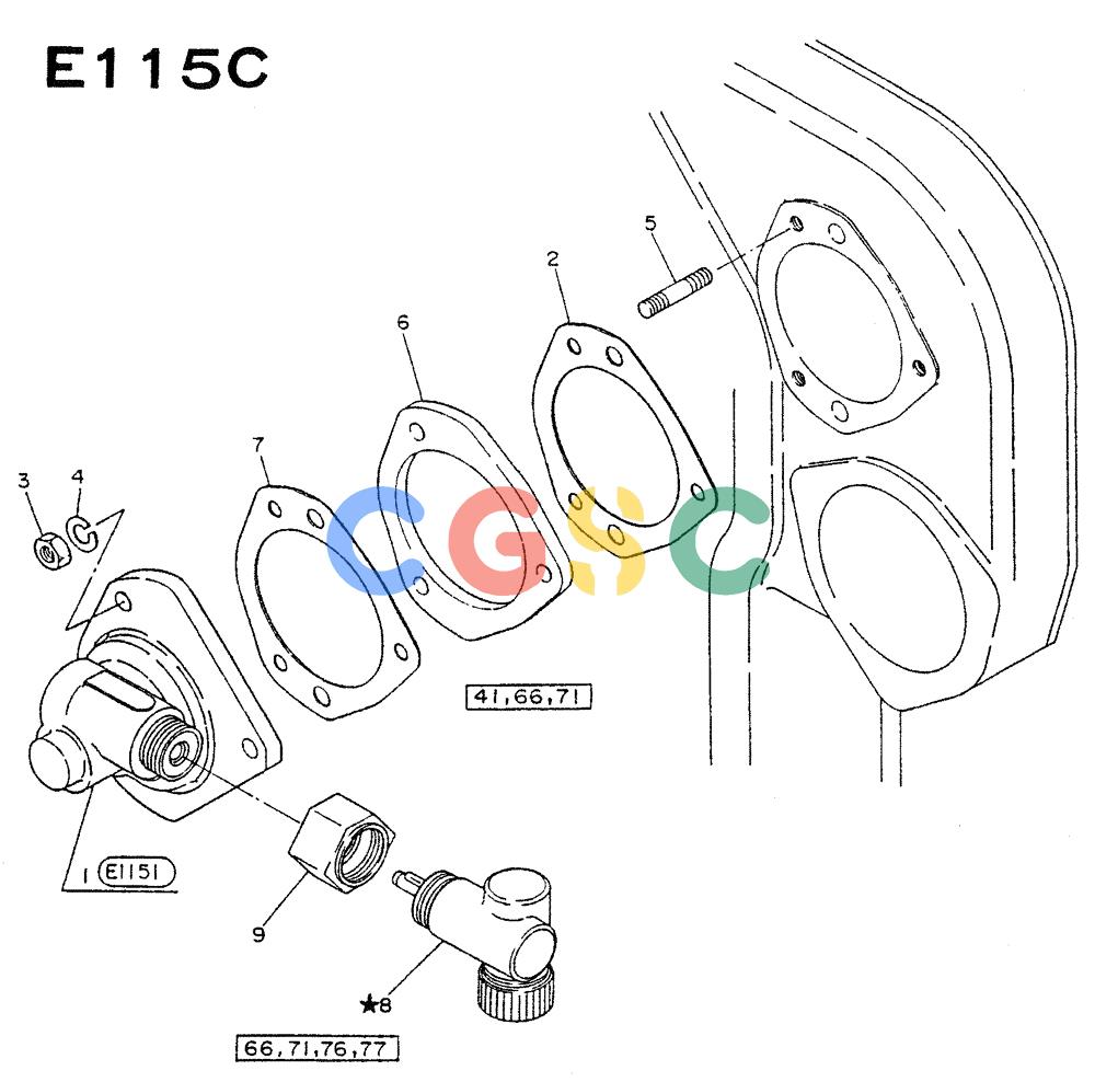 神钢零件查询(NE6(T)04) - NISSAN DIESEL ENGINE (1/86-12/98) (02-002) - DRIVER TACHOMETER (FITTING PARTS) Kobelco
